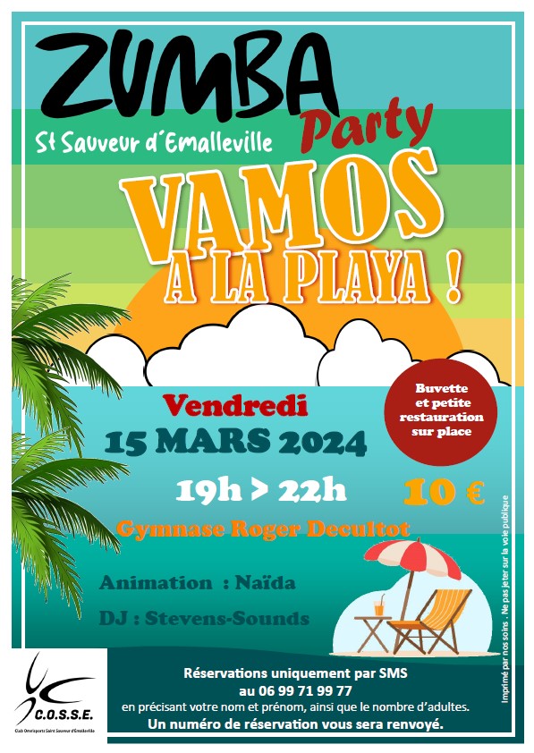 Zumba Party St Sauveur D'Emalleville
