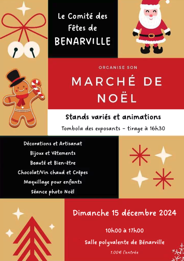 Marché Noël Bénarville Campagne De Caux