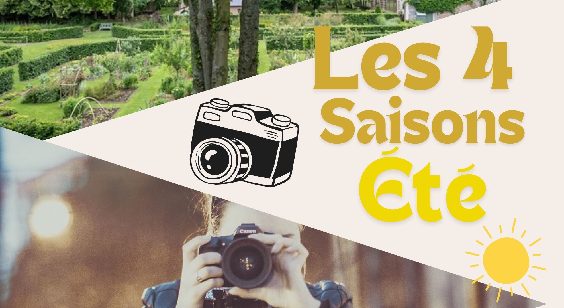 Les 4 saisons Atelier photos été