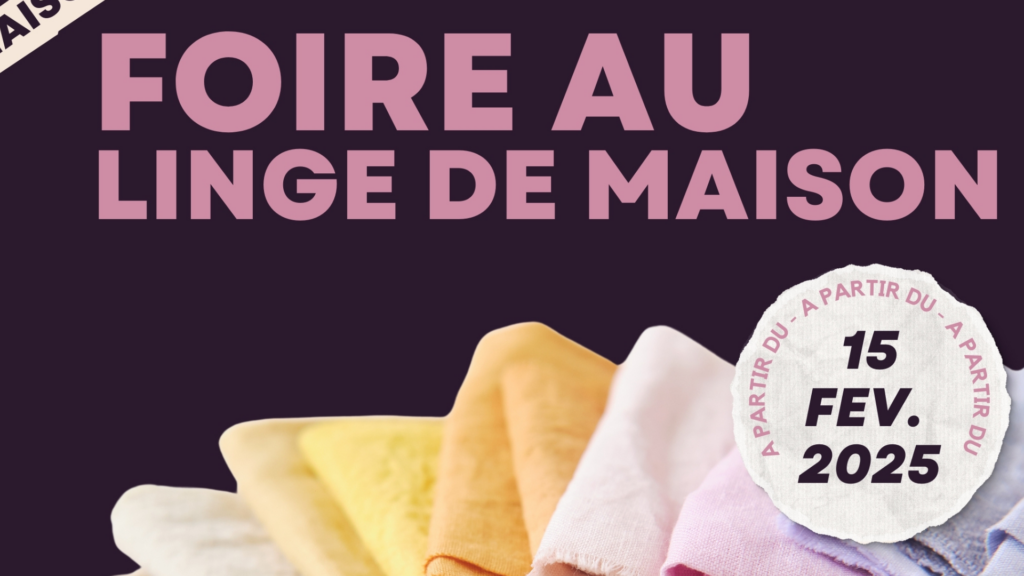 Foire au linge de maison 15 février