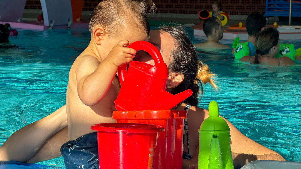 Bébé Nargeur Piscine Plein Ciel Goderville